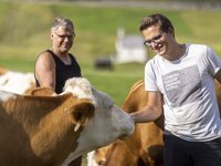 Cheese dairy meets farm in Obertilliach Cheese dairy meets farm in Obertilliach